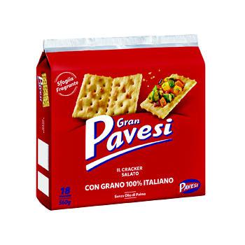CRACKERS PAVESI GR.560 SALATI